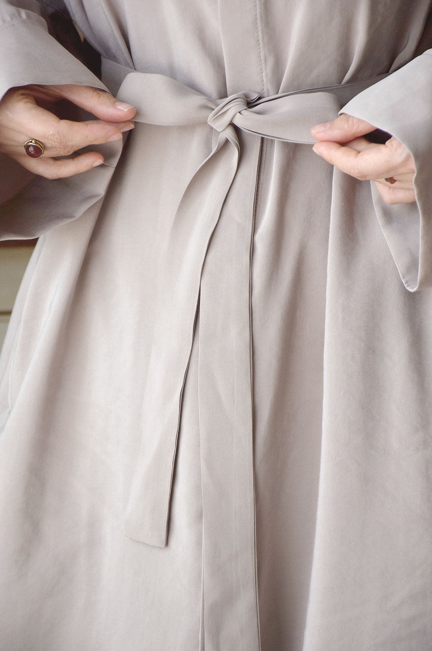 Ferace oversize en modal doux, avec poches et coupe ample