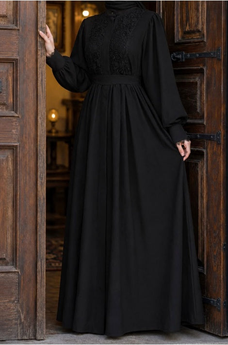 Élégante robe Naif Zippée Marron Pour Femme