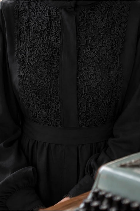 Élégante robe Naif Zippée Marron Pour Femme