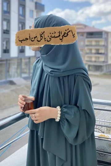 Écharpe en Soie de Médine Vert Sapin Luxueuse et Élégante pour Femme