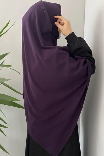 Écharpe en Soie de Médine Vert Sapin Luxueuse et Élégante pour Femme